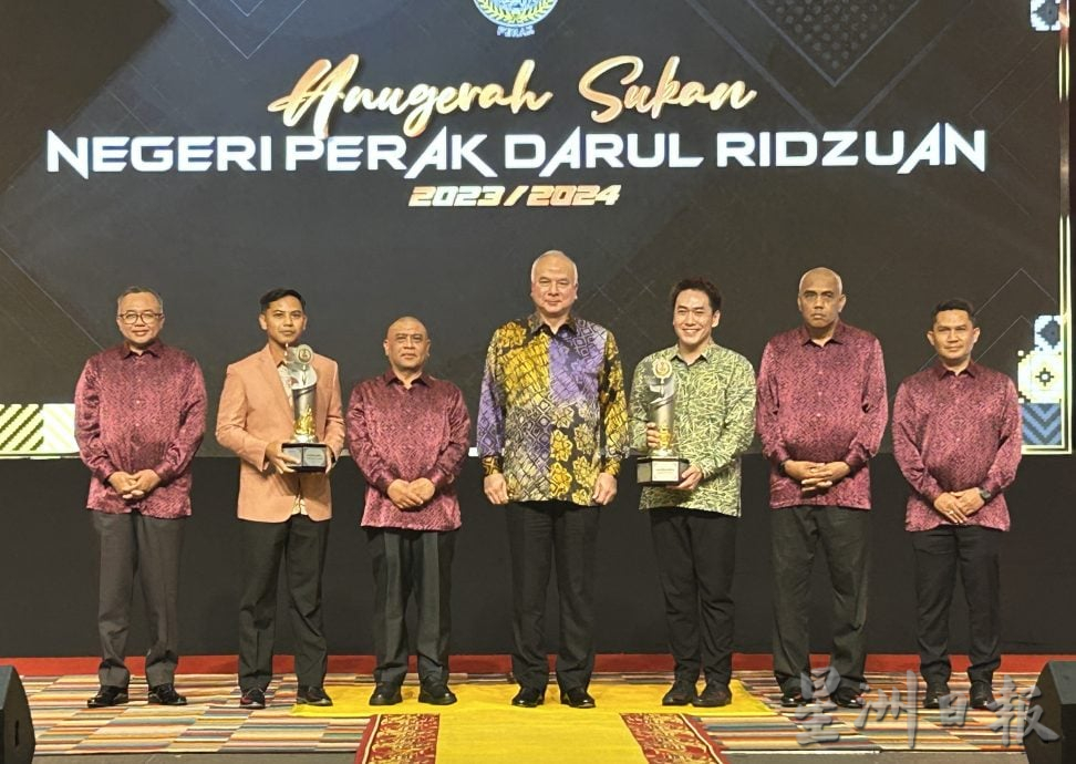 霹雳体育奖项颁奖礼 冼丽莹五度夺最佳女运动员