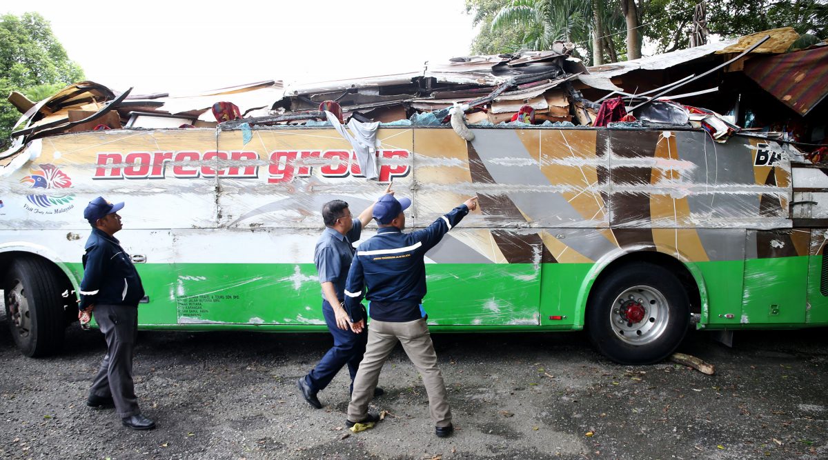 UPSI车祸报告 | 司机罚单大多涉超速 副司机驾照1998年已失效