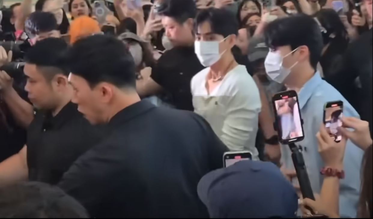 V@BTS忧接机引起混乱 盼粉丝重启紫色安全通道