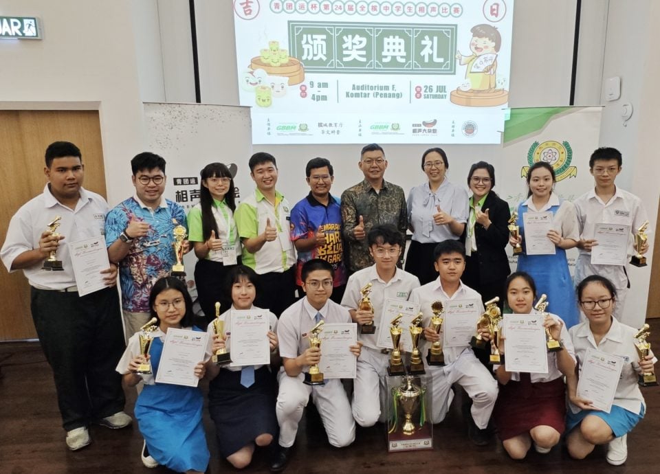 VIP文（大北马）青团运杯第24届全槟学生相声比赛，钟灵国中苏楷轩巫恺恒夺冠