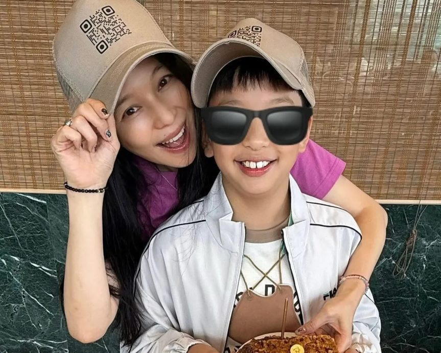 10岁儿喊不想办生日派对 徐若瑄：很挑战娘的体力