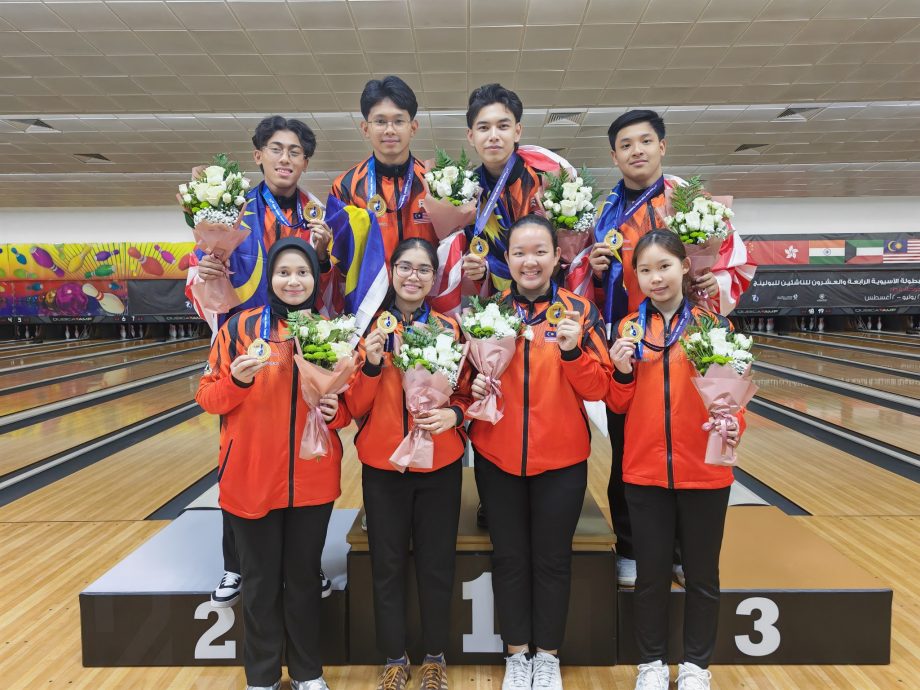 2025年亚洲青少年保龄球赛|  男女团体赛夺双冠  大马提前膺总冠军