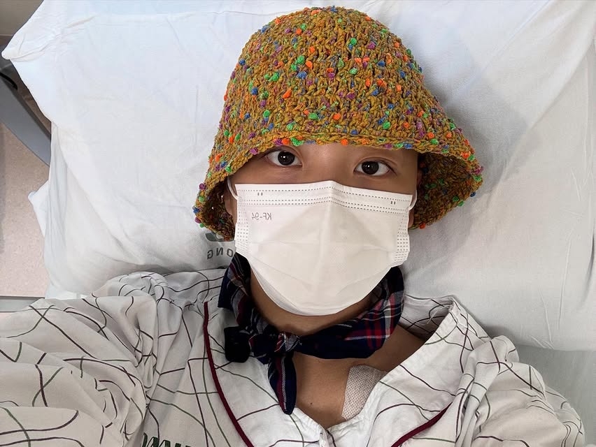 28岁韩女团成员罹患血癌　剃发泪崩惹心疼