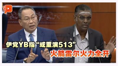 【国会一幕】质疑RMK13无土著发展 伊党YB：或重演513