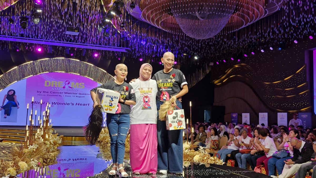 96位“抗癌女王”登台 传递生命最美力量