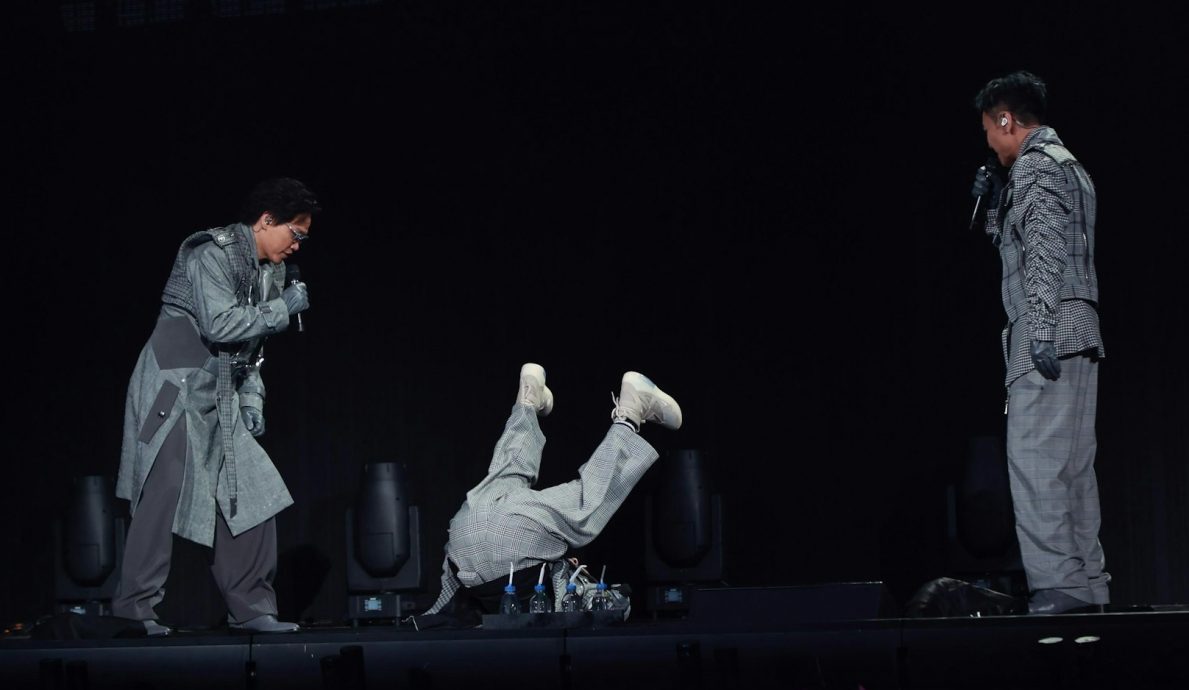 BIG FOUR隔12年合体开唱互亏 张卫健变身“黑悟空”被围攻