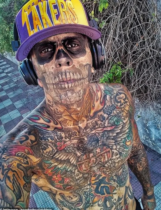 “比刺青痛三倍！”巴西男子洗掉全身95%刺青　重生样貌曝光