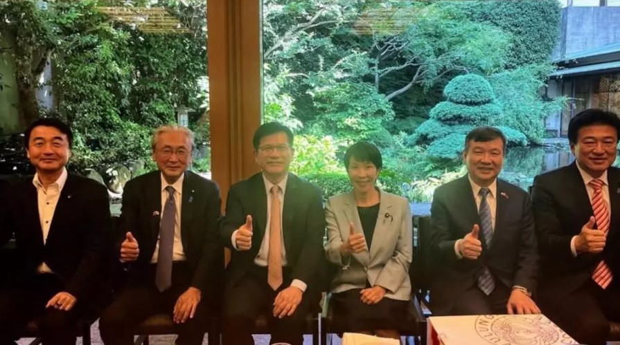 不满台外长访日 中国外交部：强烈抗议！