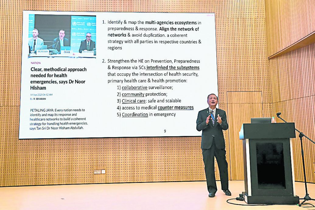 专访前卫生总监丹斯里诺希山