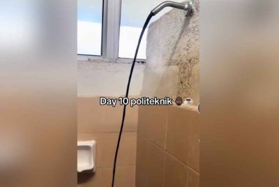 东(已签):输水管升级工程引发校园用水危机，哥打峇鲁工艺学院水龙头开出“黑水”！