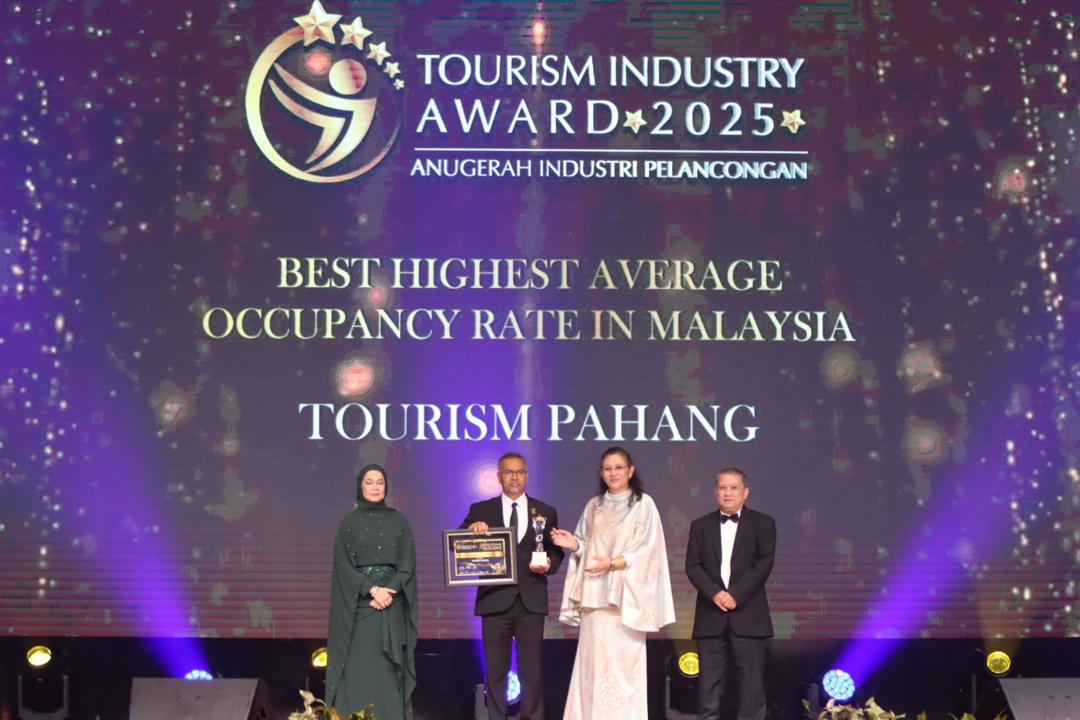 东（已签发）：2025年旅游业大奖，彭亨州夺得六项荣誉。