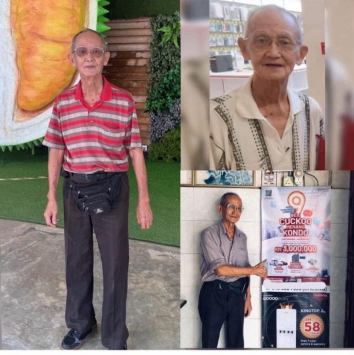 东(已签发):关丹74岁独居长者失踪,家人发动寻人。