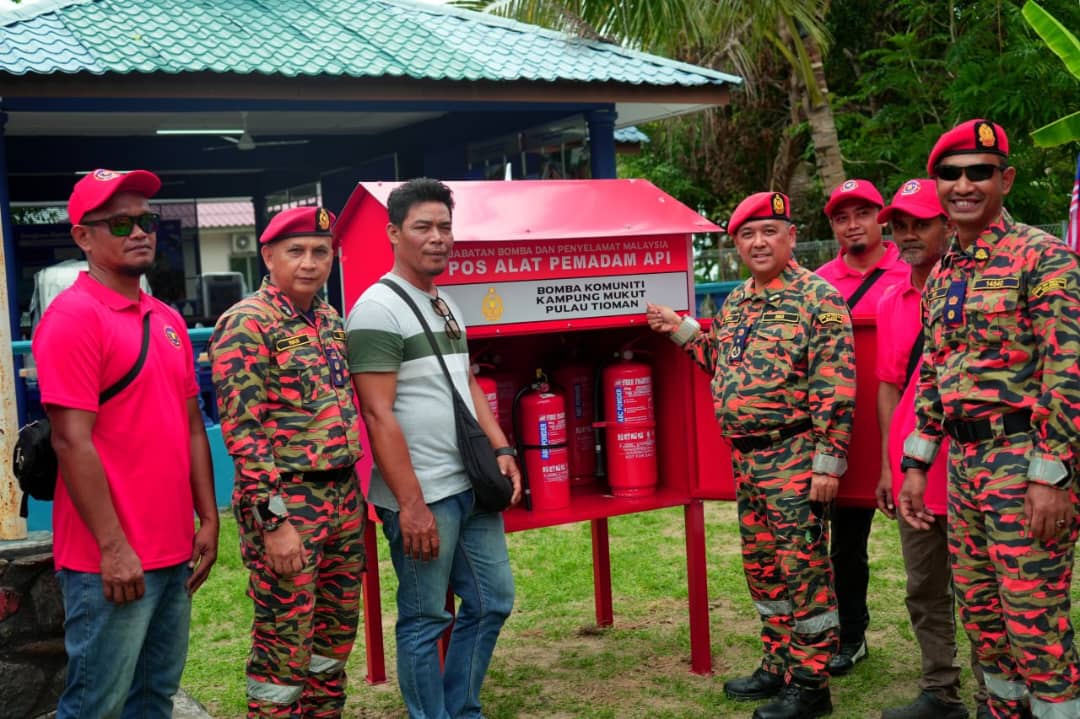 东：（已签发）彭亨消拯局与刁曼岛加强联系 设立4支社区消防队