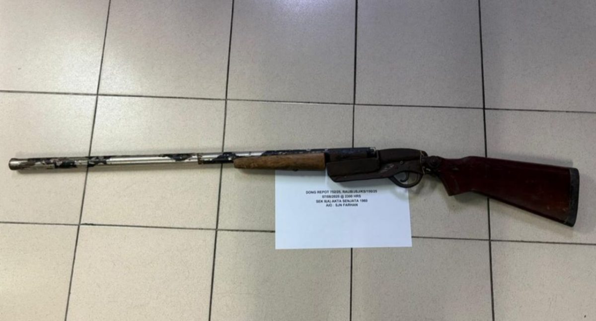 东：（已签发）涉拥自制枪支，男子被警方逮捕