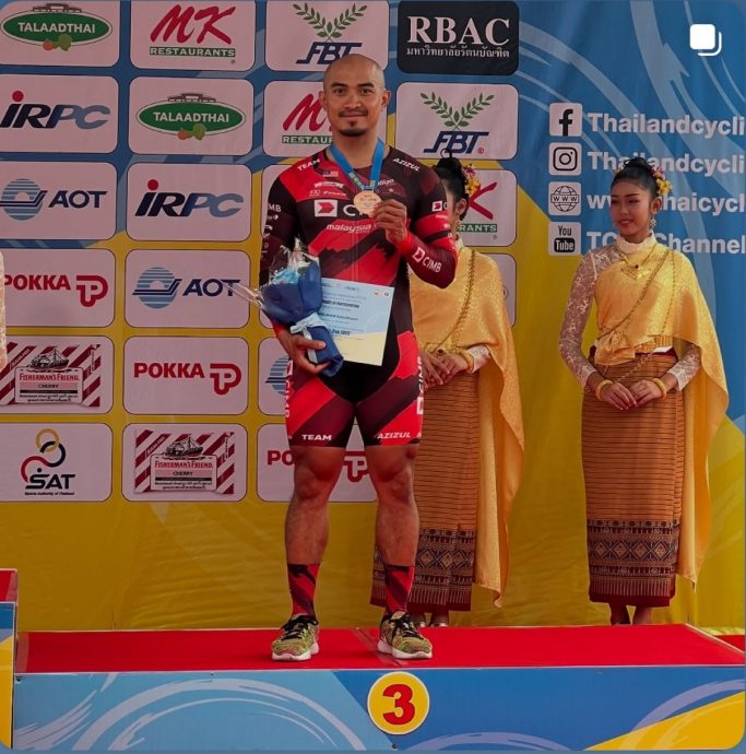 亚洲杯场地脚车赛|休战1年回归即夺奖牌  阿兹祖：一个好的开始