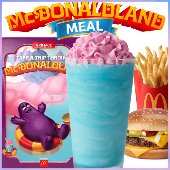 人人钱不够用又想减重  ​麦当劳推出大人版Happy Meal