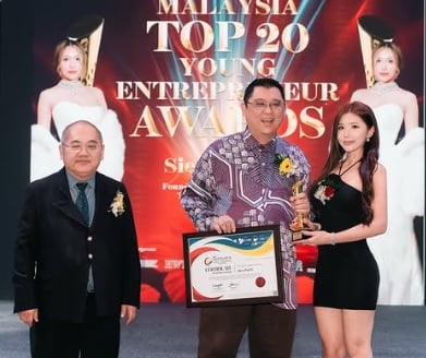 从网红转型企业家 Ms Puiyi获颁“马来西亚20大杰出青年企业家大奖”