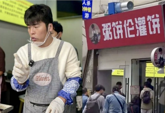 供星洲网：“粥饼伦”河北开分店半年歇业 “连房租都赚不回来”