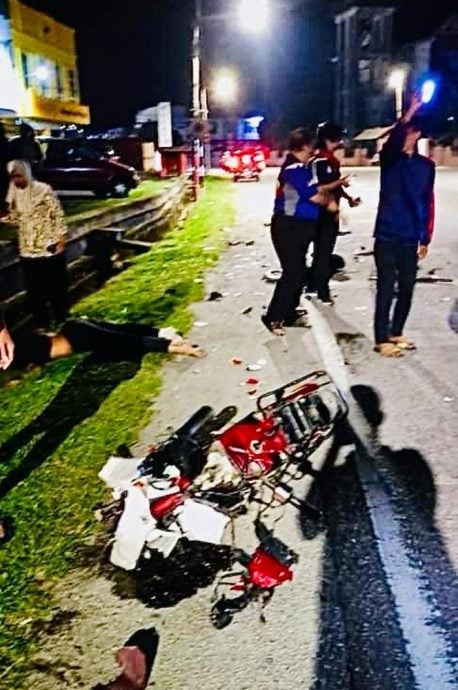 供星洲网:警员凌晨遭酒驾车撞殒命 涉案司机延扣6天助查