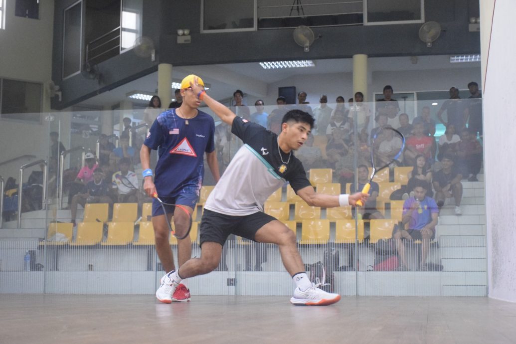 全国壁球锦标赛| 桑杰决战李丹肯争王  阿兹曼姐妹会师决赛