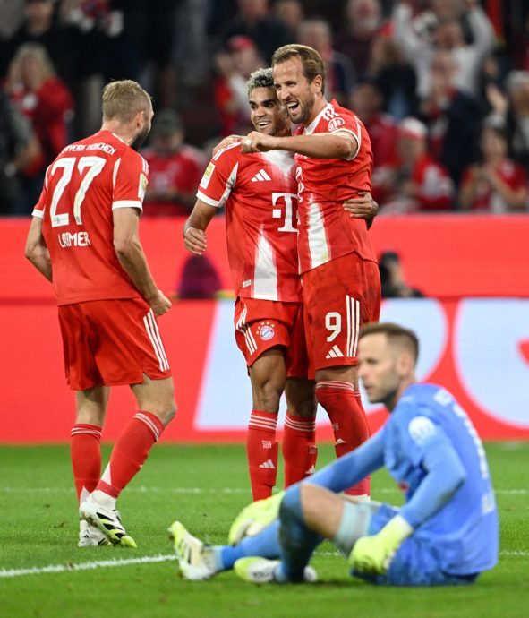 凯恩帽子戏法助6比0“屠牛”  拜仁强势开启卫冕之旅