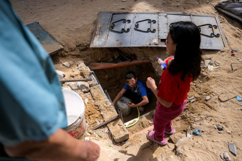 加沙深陷水危机苦难不见尽头──污染水照喝