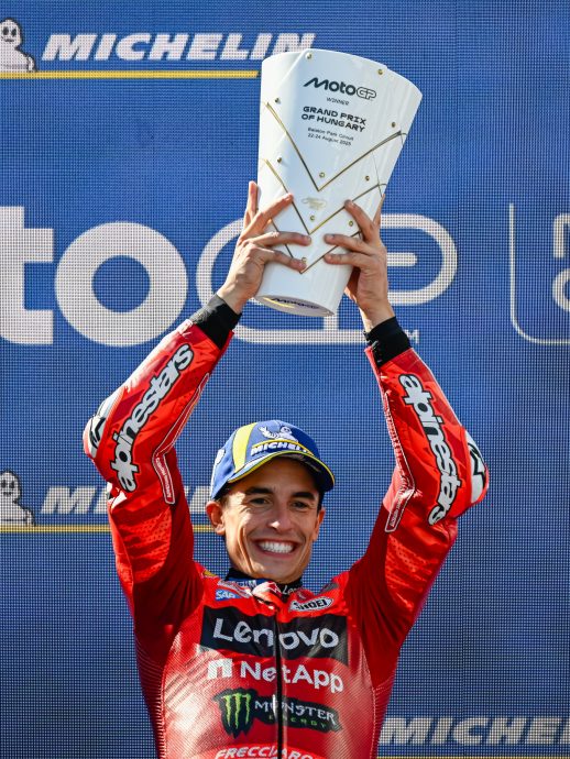 匈牙利站MotoGP|近7站正赛全夺冠  马克马奎兹傲视群雄