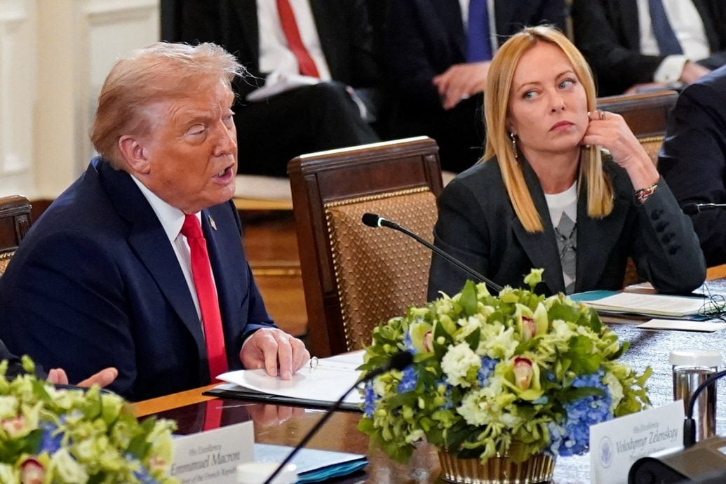 受不了德总理对特朗普说教 意大利总理翻白眼抢镜