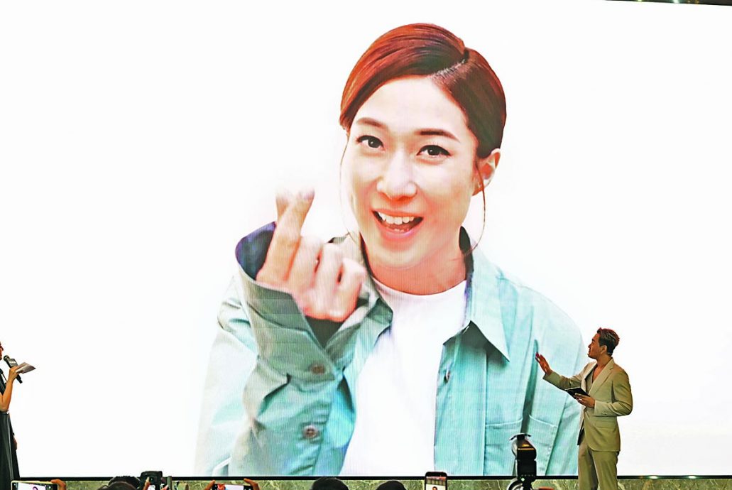 合体锺嘉欣拍广告 林峰不排除再结戏缘