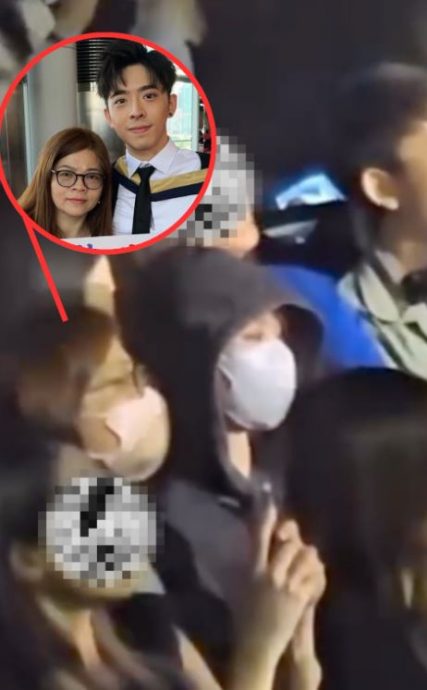 吕爵安个唱圆满结束 林明祯打扮密实陪“爵妈”看秀