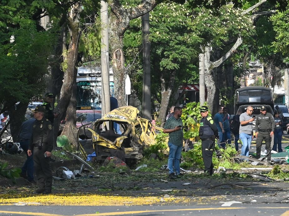 哥伦比亚“缉毒直升机”爆炸12警丧命！　疑遭毒枭无人机击落