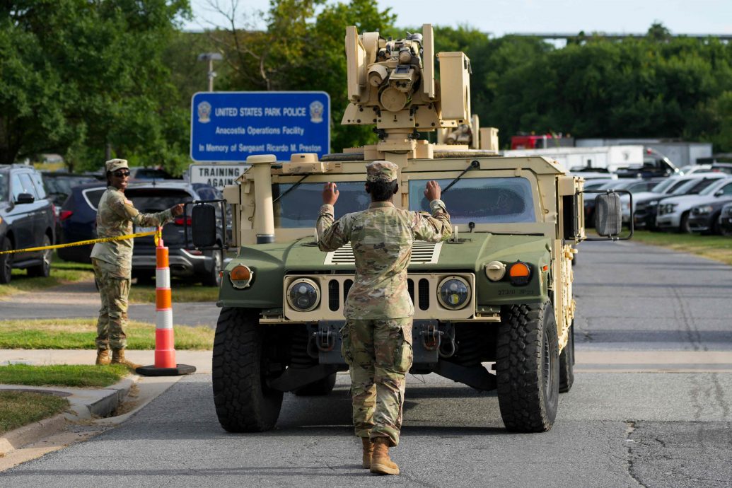 国民警卫队成员进驻华府 首日23人被捕