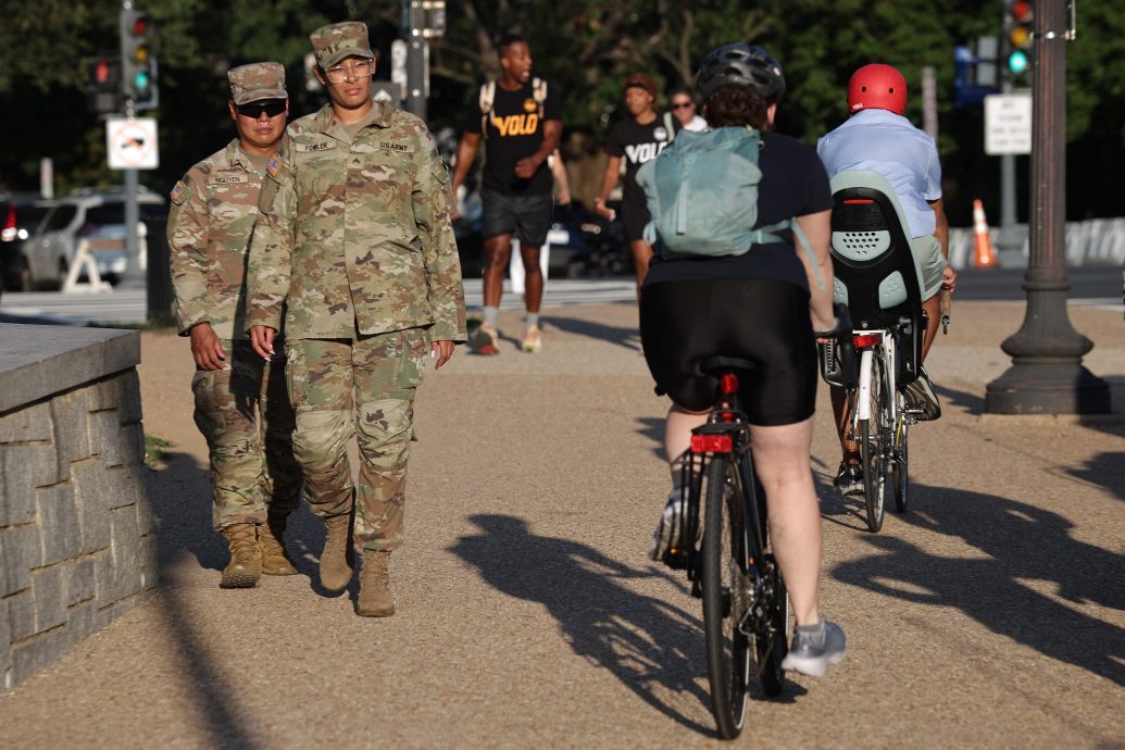 国民警卫队成员进驻华府 首日23人被捕