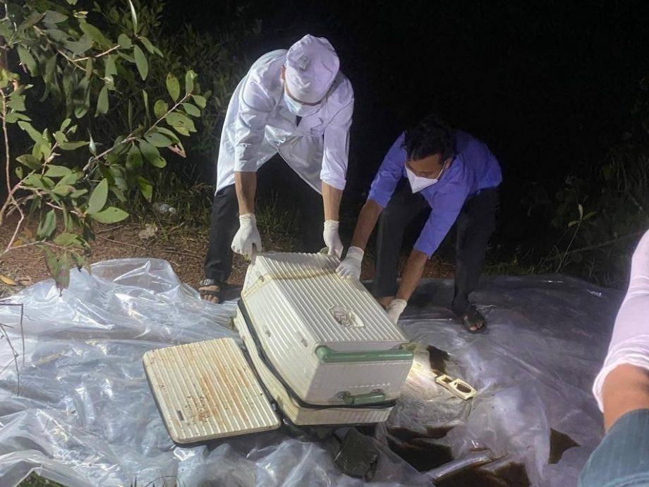 外国男子遭杀害 行李箱藏尸案弃河中