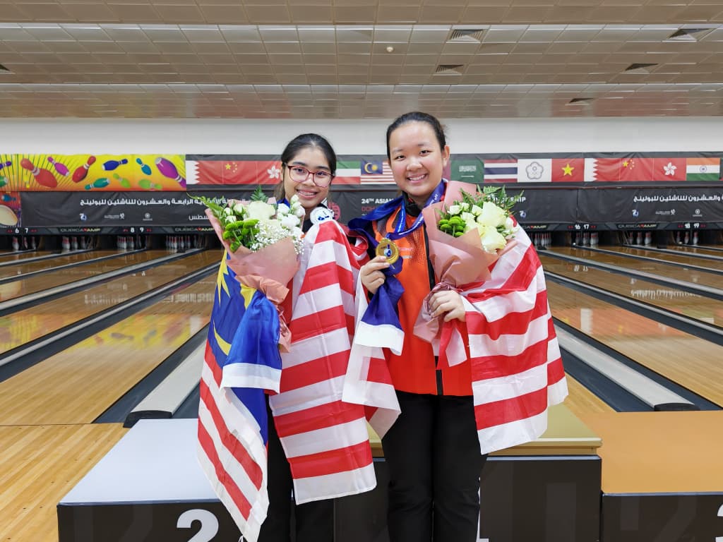 多哈保龄球亚青赛|大马7金1银5铜夺全场总冠军 库拉杜艾因揽5金威尽全场