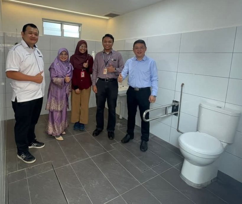 (大北马)大山脚医院率先启用结合环保与无障碍理念的全新公厕设施