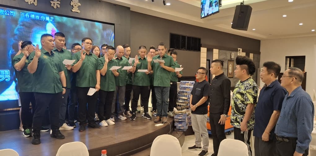 (大北马）义和武道馆新理事就职，黄绍维：“发扬‘以武修身、以德养心’的理念