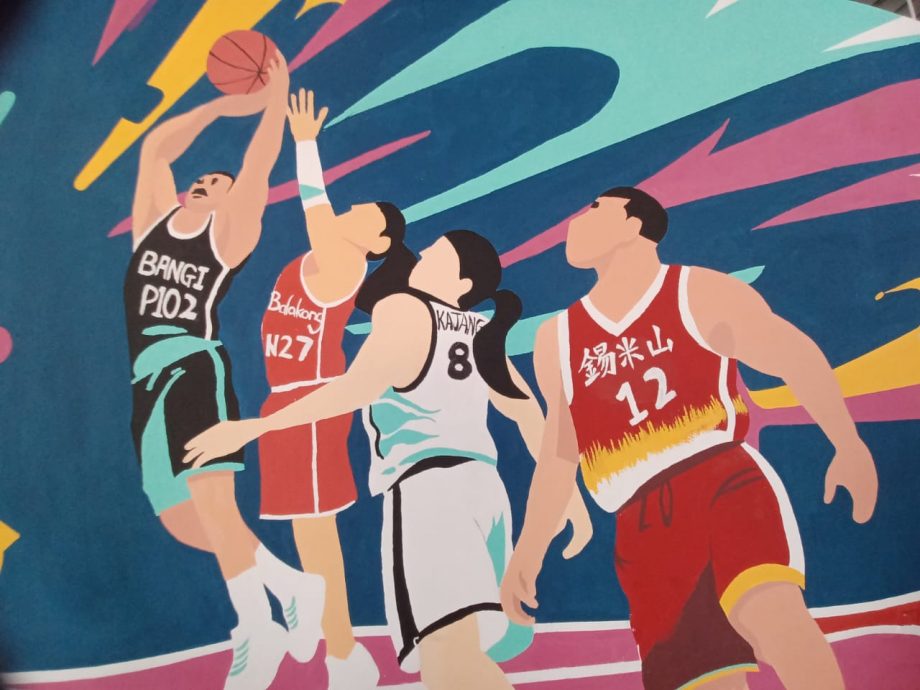 大都会/me03头/锡米山新村篮球场壁画参赛