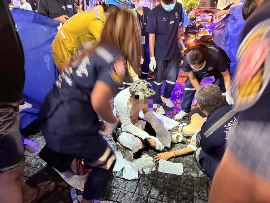 大马夫妻在泰国被纵火