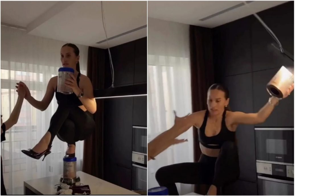 女网红摔伤脊椎骨折