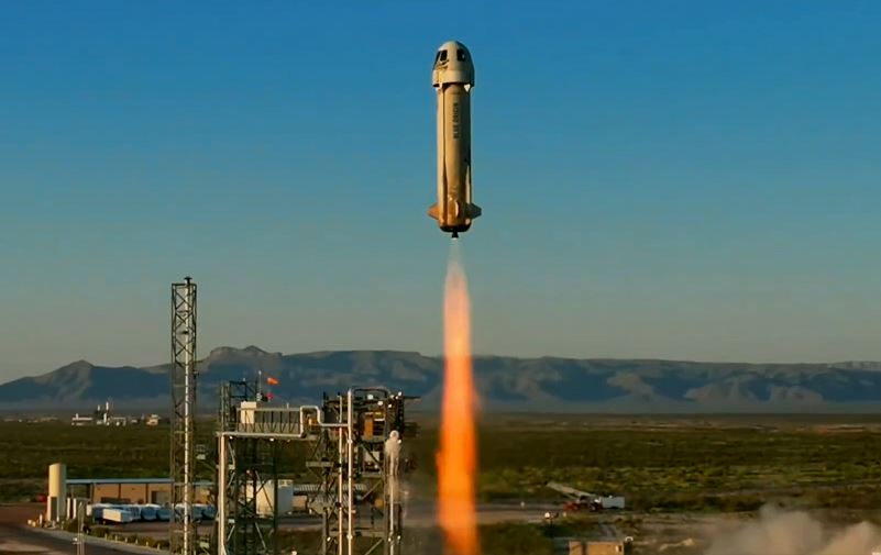 孙宇晨完成亚轨道飞行 成最年轻华人太空人