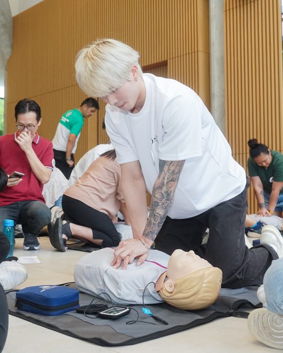 学会急救知识但盼一辈子用不上 陈堂杰感叹生命仅有一次