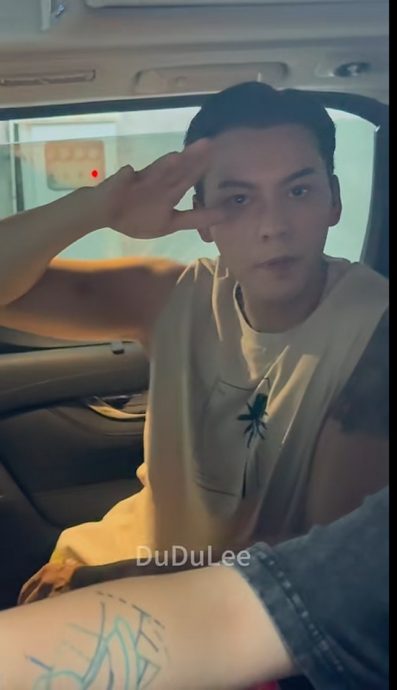 宠粉停车拍照签名 陈伟霆拒收潮物Labubu