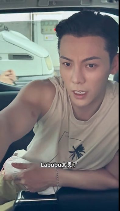 宠粉停车拍照签名 陈伟霆拒收潮物Labubu