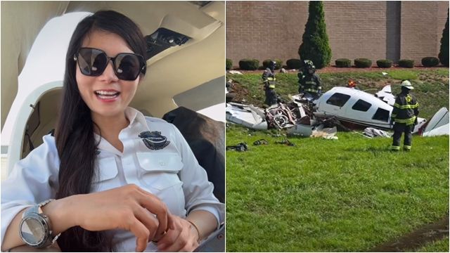 小飞机“无声下坠”成碎片！　罹难女机师最后直播画面曝光