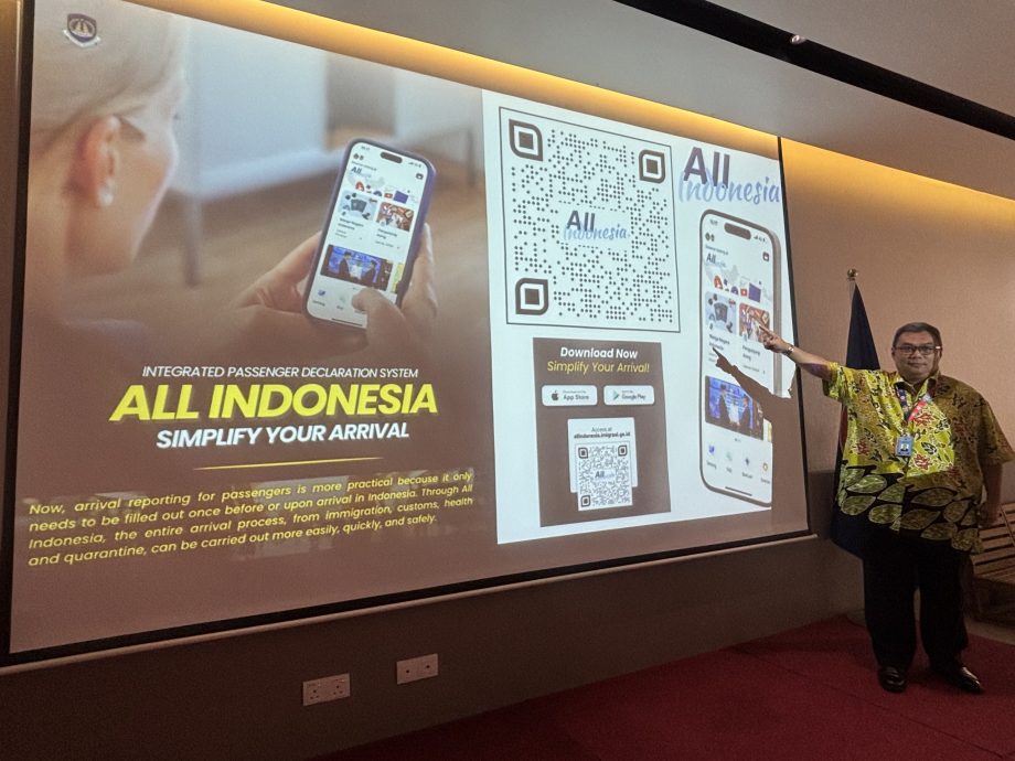 已签发 全国：901起 印尼7港口2机场实施外国人电子入境措施