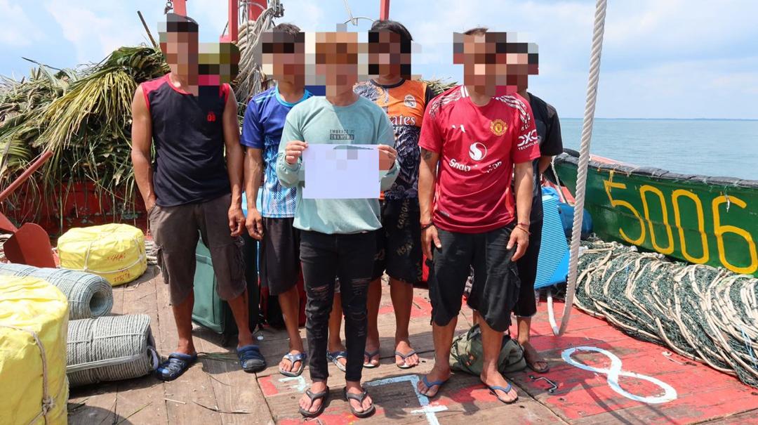 已签发 柔：6寮国船员疑吸毒    遭大马海事执法机构逮捕