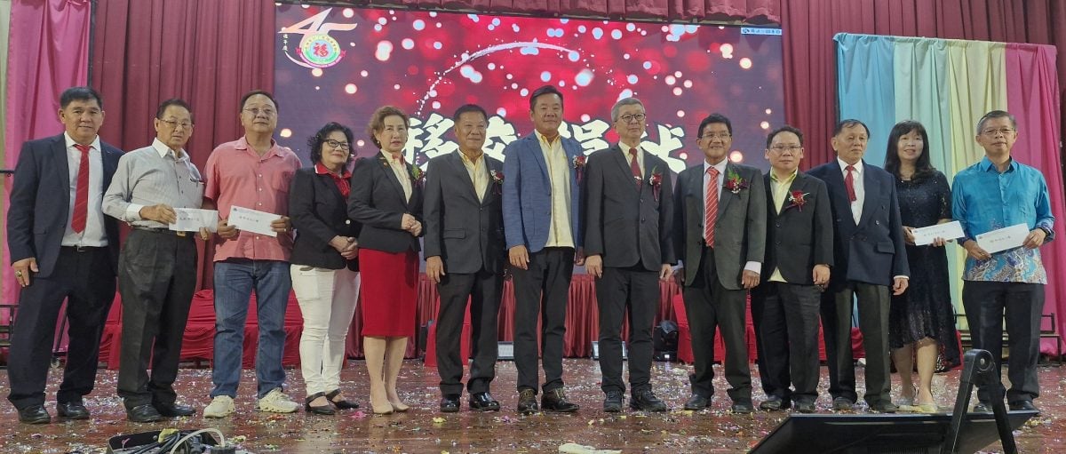 哥打福建会馆庆成立45周年暨三机构就职礼 四喜庆典场面热