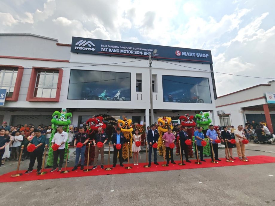 市场情报:达康摩托有限公司分行隆重开幕 推出二款新摩托车