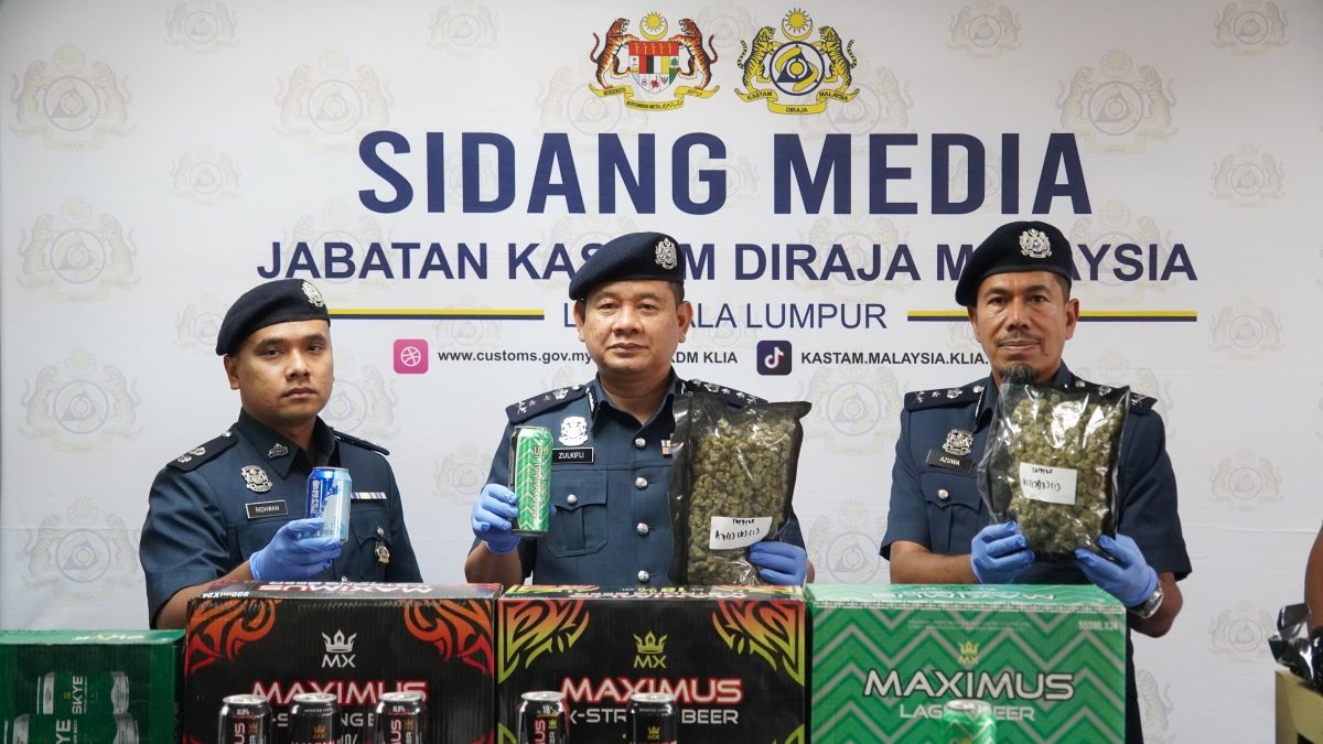 已签发//关税局连破大麻走私酒案件·起获382万违禁品